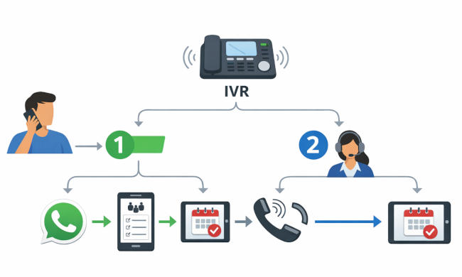 Centralino Telefonico nella suite per ristorante Risto Pilot