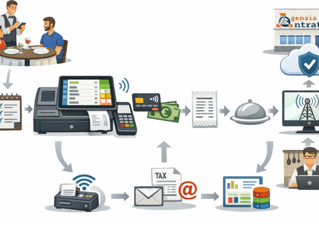 Gestione Clienti & Marketing nella suite per ristorante Risto Pilot