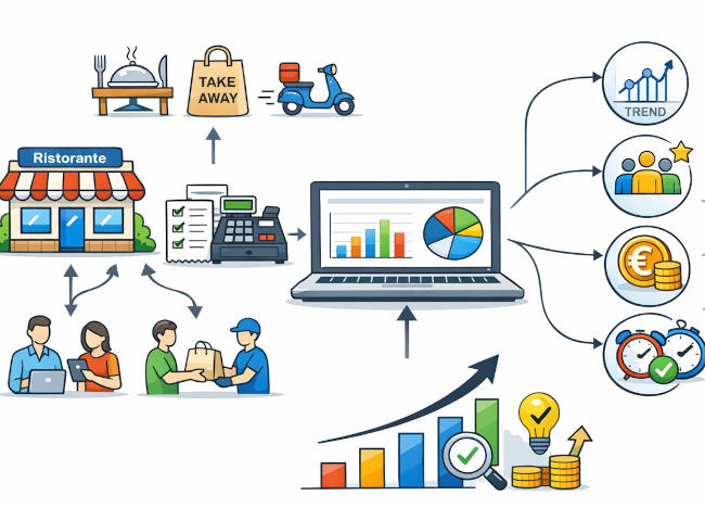 Takeaway nella suite per ristorante Risto Pilot